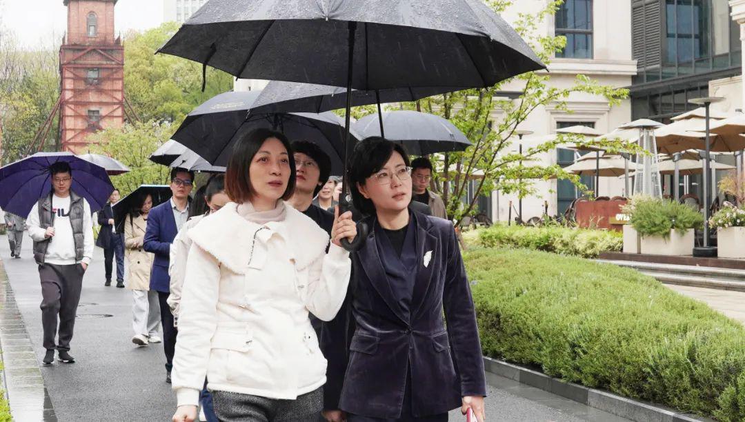 【企业动态】温州市副市长一行参观锦和越界·衡山路8号